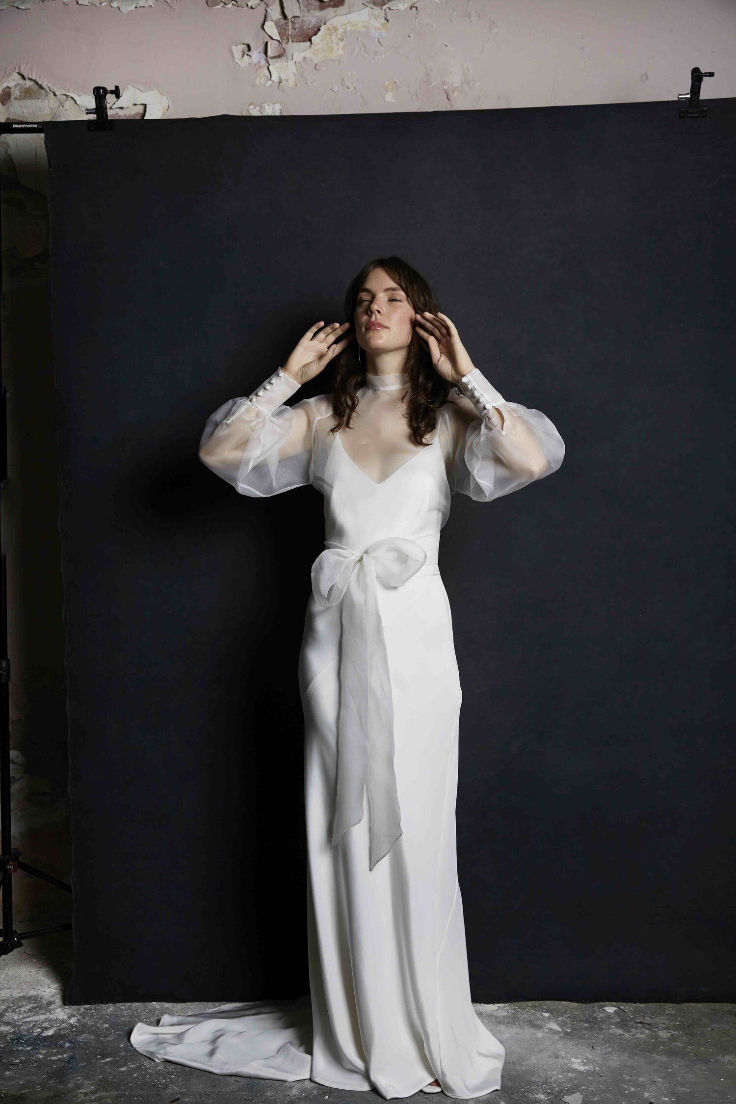 通信販売 HARRIETTE GORDONハリエットゴードン ORGANZA BLOUSE | revias.jp